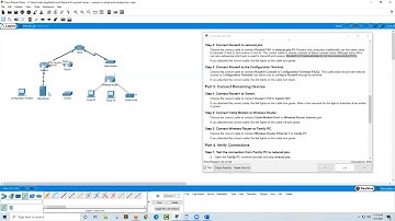 NetAcad ITN Packet Tracer 4.6.5 Connect a Wired and Wireless LAN