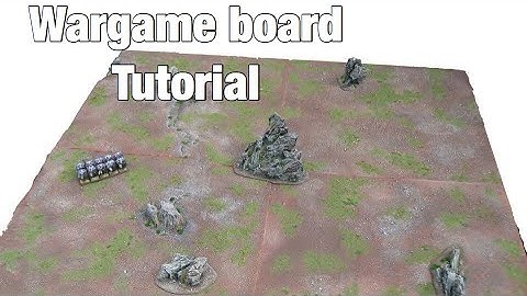 Wargaming board for miniature wargames.