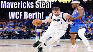 Mavericks Upset Thunder in WCF! Doncic & Irving Get Help They Needed