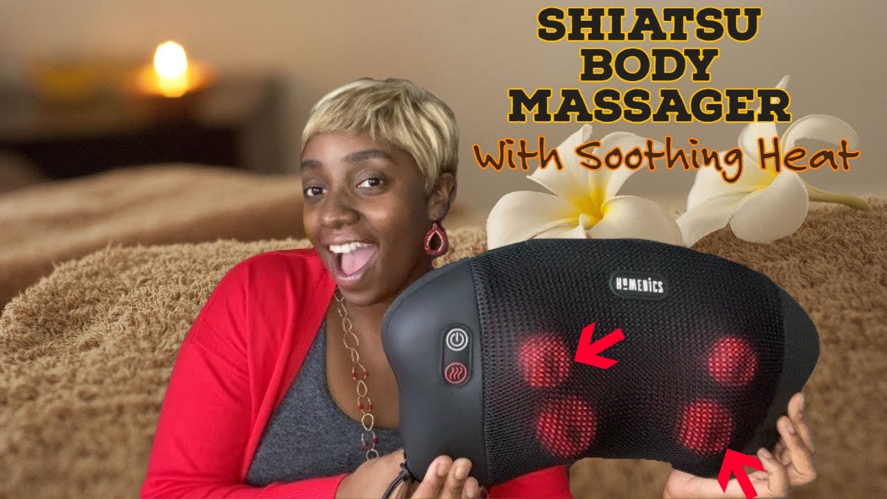 Homedics SHIATSU Body Massager with Soothing Heat Product Review