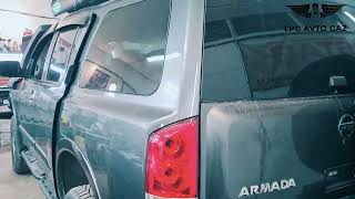 Установка гбо stag Nissan Armada v8 5.6 Алматы