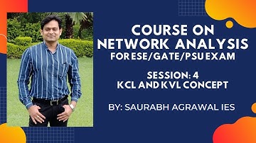 #NETWORKANALYSIS SESSION 4: KCL & KVL CONCEPT