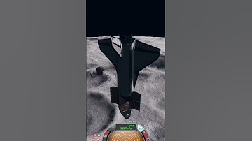 100% Reusable Space Shuttle to the Mun in KSP!