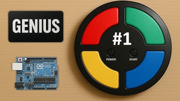 🔴🟢🔵🟡 Arduino - Jogo de Memória Genius (Simon) Aula 1 - Demonstração e Materiais #arduinojogo