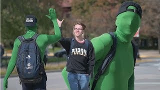 Goofing Around My Campus in a Morphsuit | Red Faced S1:E4