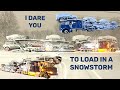 Carhauling snow challenge