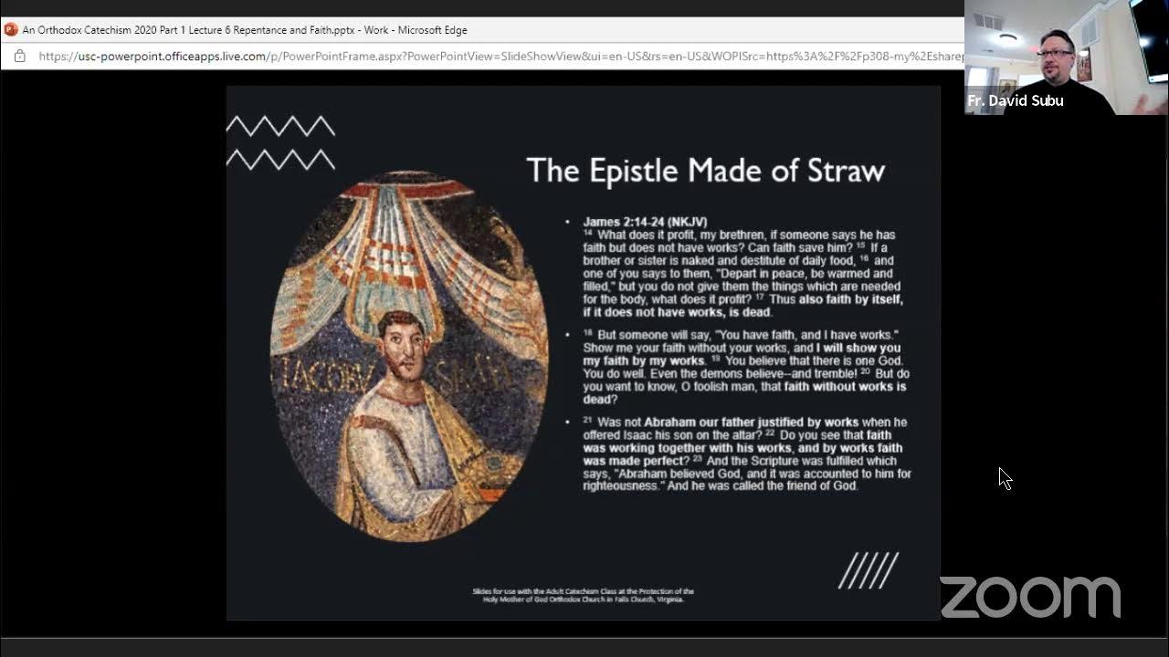 St. Mary Adult Catechism 6 Repentance YouTube