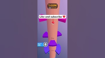 Helix Jump: Level 2659 #helixjump #gaming #mobile #shorts