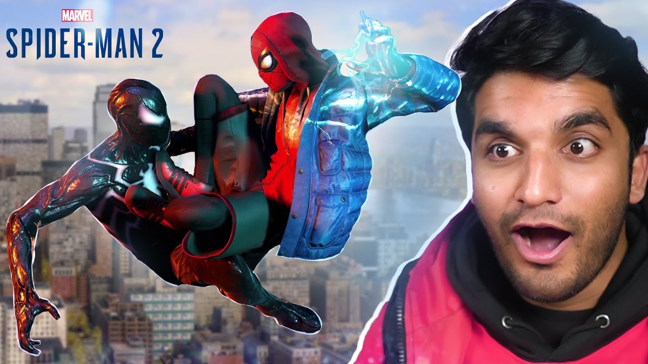 SPIDER MAN VS BLACK SPIDER MAN - Spider-Man 2 PS5 (Gameplay #8)