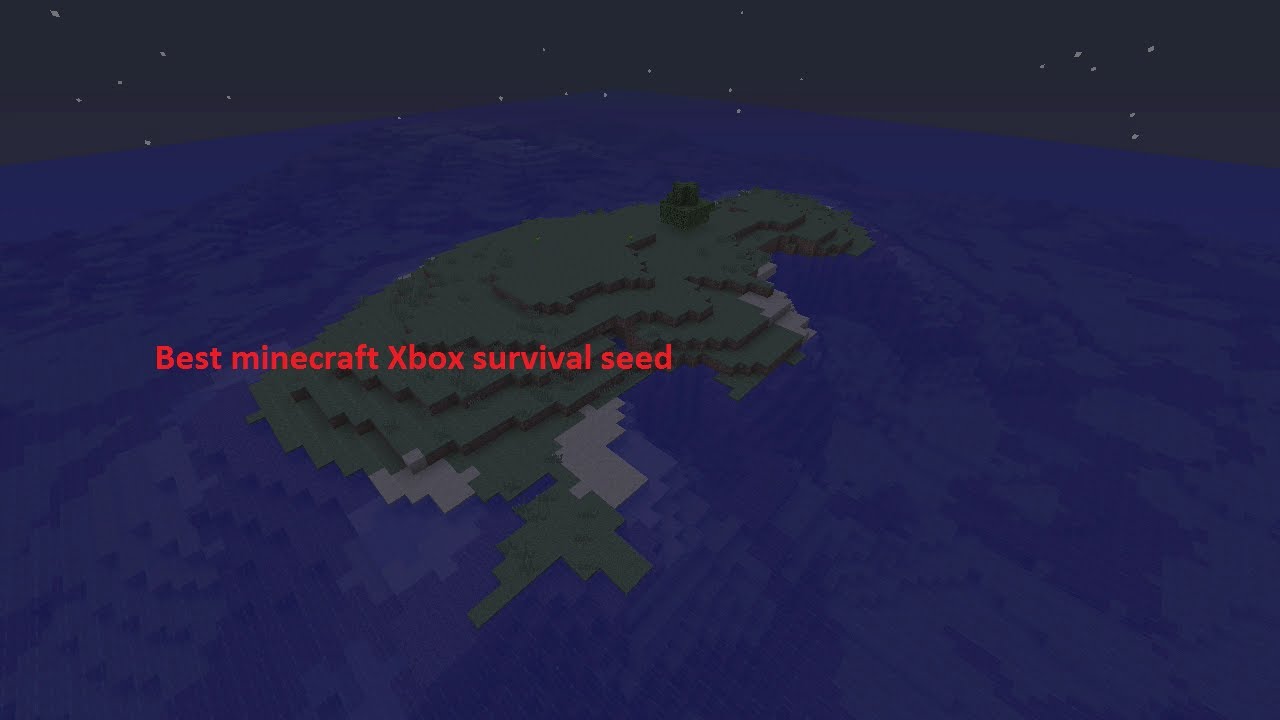 Best Minecraft Xbox Survival island seed (TU9) - YouTube