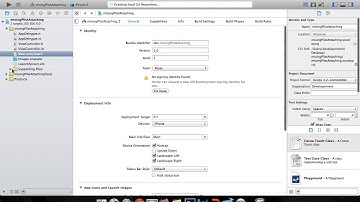 How to fix missing info.plist error in xcode