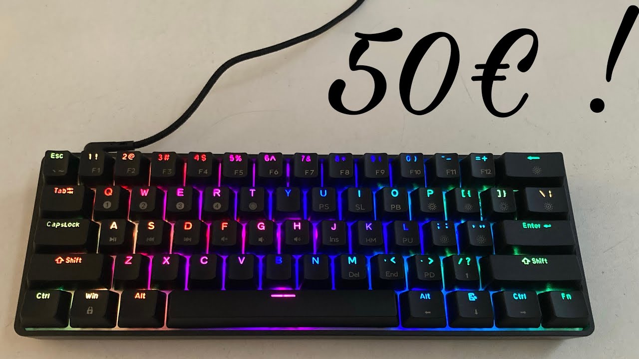 UNBOXING DU DIERYA DK61 60% ( Clavier pas cher ) 