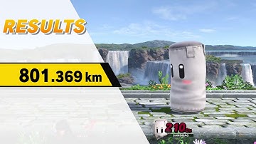 Super Smash Bros Ultimate Home Run Contest 801.369km - Shulk