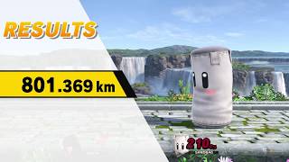 Super Smash Bros Ultimate Home Run Contest 801.369km - Shulk