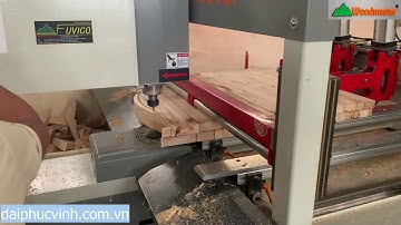 |WOODMASTER| MÁY CƯA LỌNG CNC DÙNG MŨI ROUTER LỌNG ĐẸP NHƯ BÀO