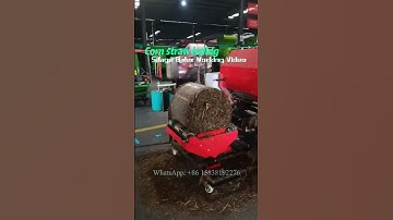 Straw silage baler for farm use | Silage wrapping machine for sale