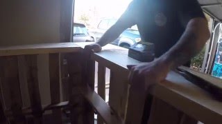 This is a video on how to build a bar for your garage for under 60$ buddy wanted to build a bar in his garage but was on a cheep 