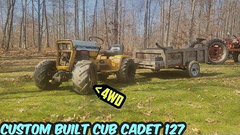 My Custom 4x4 Cub Cadet 127