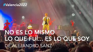 Alejandro Sanz - Arranque concierto Valencia #LaGira2022 #Valencia