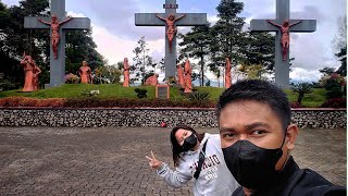 Jalan -jalan kita hari ini ke Taman wisata Iman Sitinjo guys