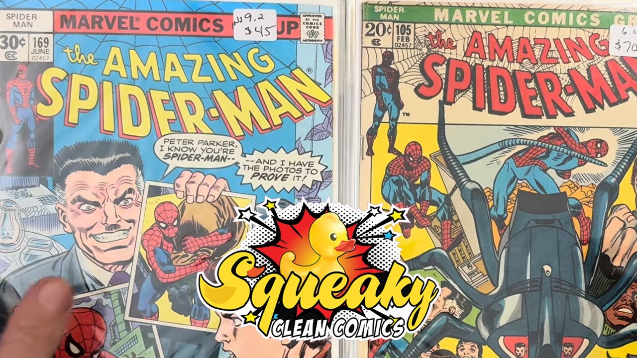 На сайт добавлены комиксы Amazing Spider-man бронзового века. Все комиксы очищены и отпечатаны. Д...