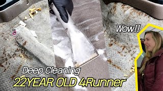 [4K] 22 YEAR OLD TOYOTA 4RUNNER DEEP CLEANING