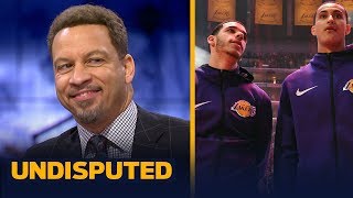 Chris Broussard evaluates the Lakers' young players performance without LeBron | NBA | UNDISPUTED