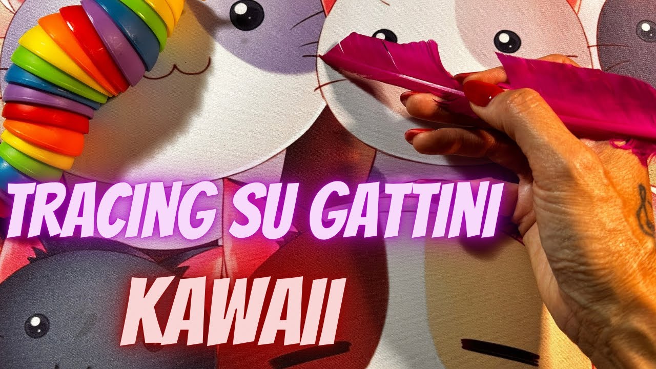 Asmr Ita //  Tracing su gattini coccolosi 😻🐾❤️