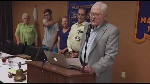 Randy O'Boyle - Co-Rotarian of the Year