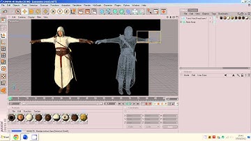 Cinema 4D | 3D Model Wireframe Effect