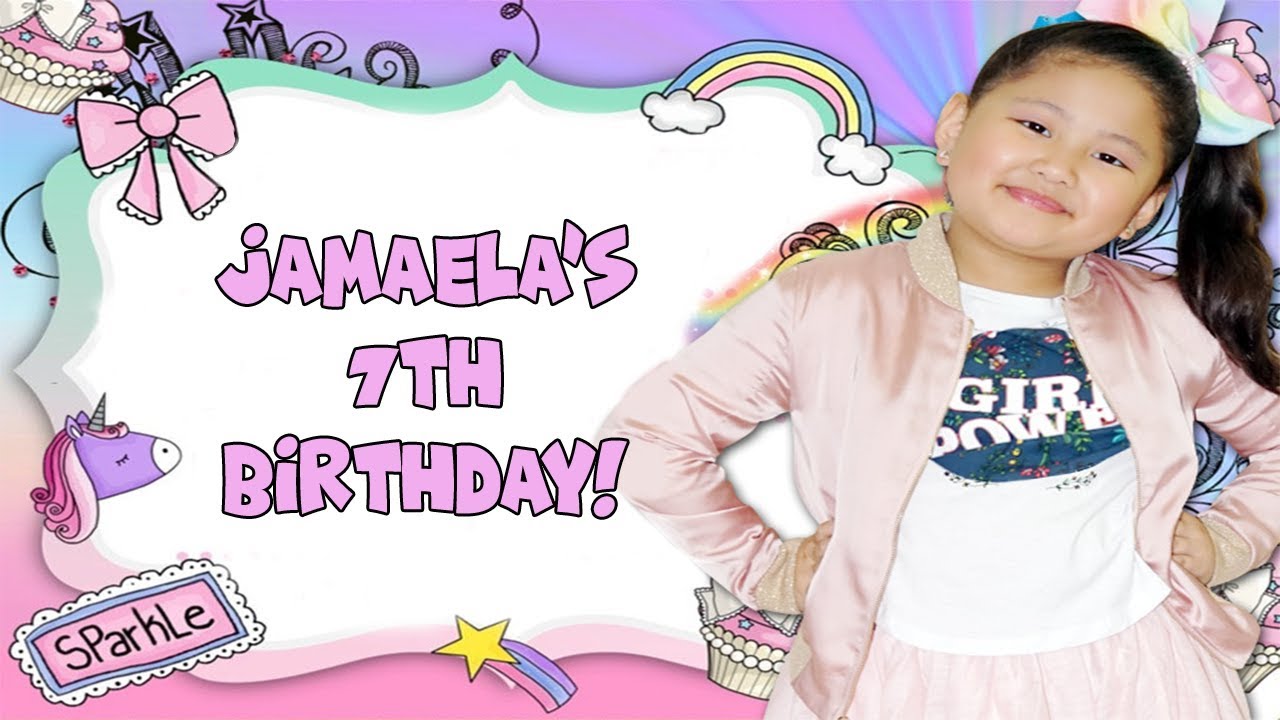 JAMAELA'S 7TH BIRTHDAY !! || BDAY MONTAGE ;D