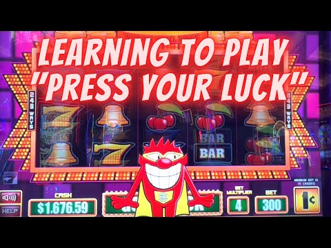 Learning to Play "Press Your Luck" slot machine at Resorts World.