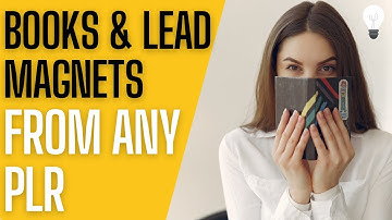 Quickly Make a Book or Lead Magnet with PLR