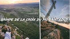 Grimpe de la croix du pic saint loup en coucher de soleil 🌄🧗‍♂️