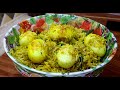 Egg Biryani | easy and delicious egg biryani | انڈا بریانی | Mudassar Saddique