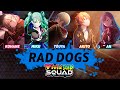RAD DOGS - Vivid BAD SQUAD ft. Hatsune Miku [English, Espa&ntilde;ol, Romaji, Lyrics, Kanji, Color coded]