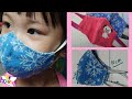 Face Mask for Children Size Pattern: Step by Step Easy to Follow Tutorial #DIY #StayhomeWithme