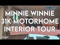 2020 Winnebago Minnie Winnie 31K Class C Motorhome Tour of Interior