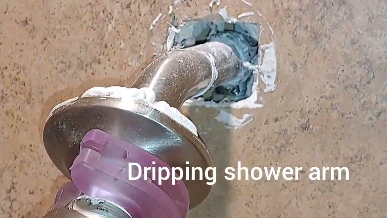 plumbing leak locate and repair!! diy shower head leak in wall!! YouTube