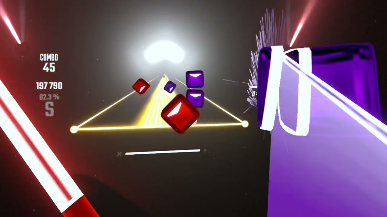 (Dan da dan) beat saber