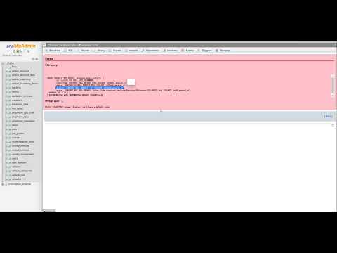 #1101 - BLOB/TEXT column 