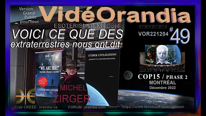 CE QUE DES EXTRATERRESTRES NOUS ONT DIT Michel Zir...