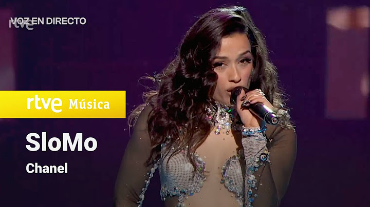 Chanel - "SloMo" | Ganadora Benidorm Fest 2022 | La Gran Final 