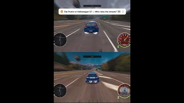 Fiat Punto vs Volkswagen GT — Who rules the streets? | NFS Most Wanted 2005 #nfsmostwanted  #nfs