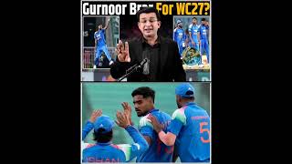 Gurnoor Brar's IPL bench experience fuels India dream #viratkohli #rohitsharma #hardikpandya