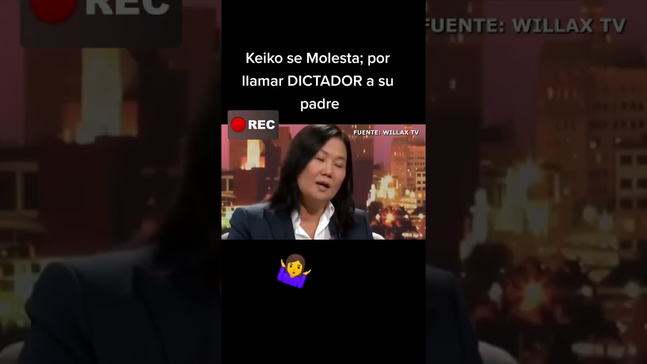 Jaime bayly dice dictador a padre de Keiko en vivo!! 