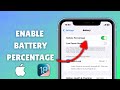 How to Show Battery Percentage on iPhone