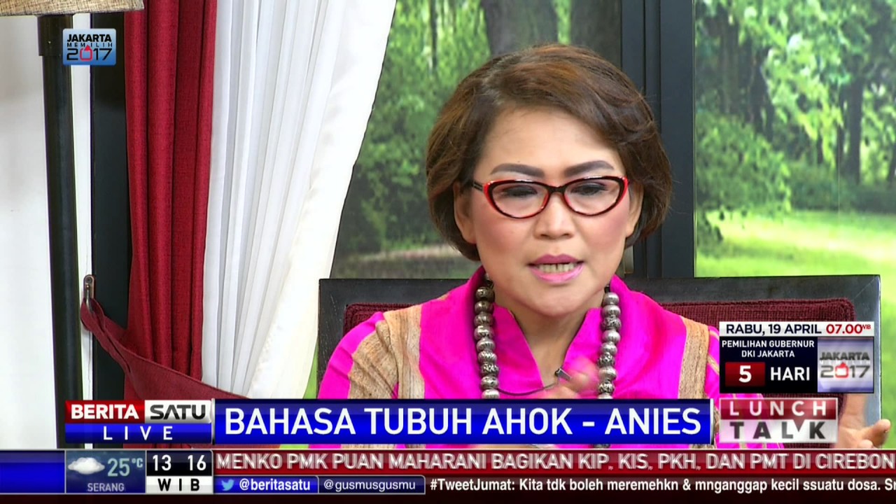 Lunch Talk Bahasa Tubuh Ahok Anies 1 YouTube