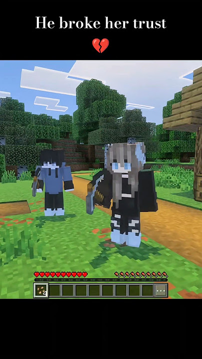 Minecraft's Most Heartbreaking Love Story 💔 #minecraft #sad