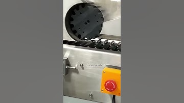 ZONESUN Horizontal Perfume Sample Vials Labeling Machine #labelingmachine #labelapplicator #machine